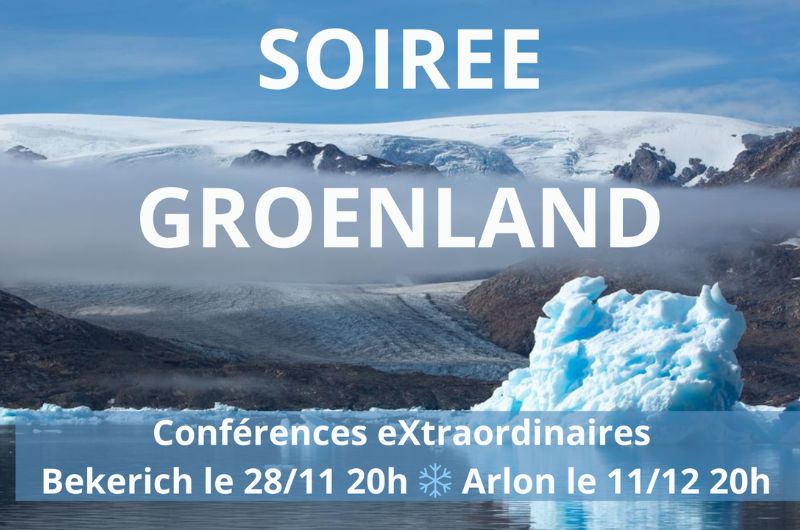 Soirée Groenland Arlon - Regards d'un aventurier et d'un explorateur polaire - Be Alternatives conférences et formations